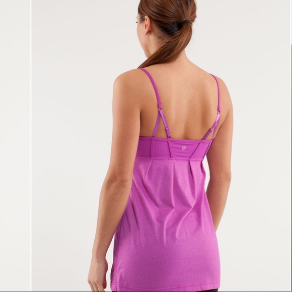 Lululemon Debut tank top in ultra violet , size 6 - Picture 2 of 12
